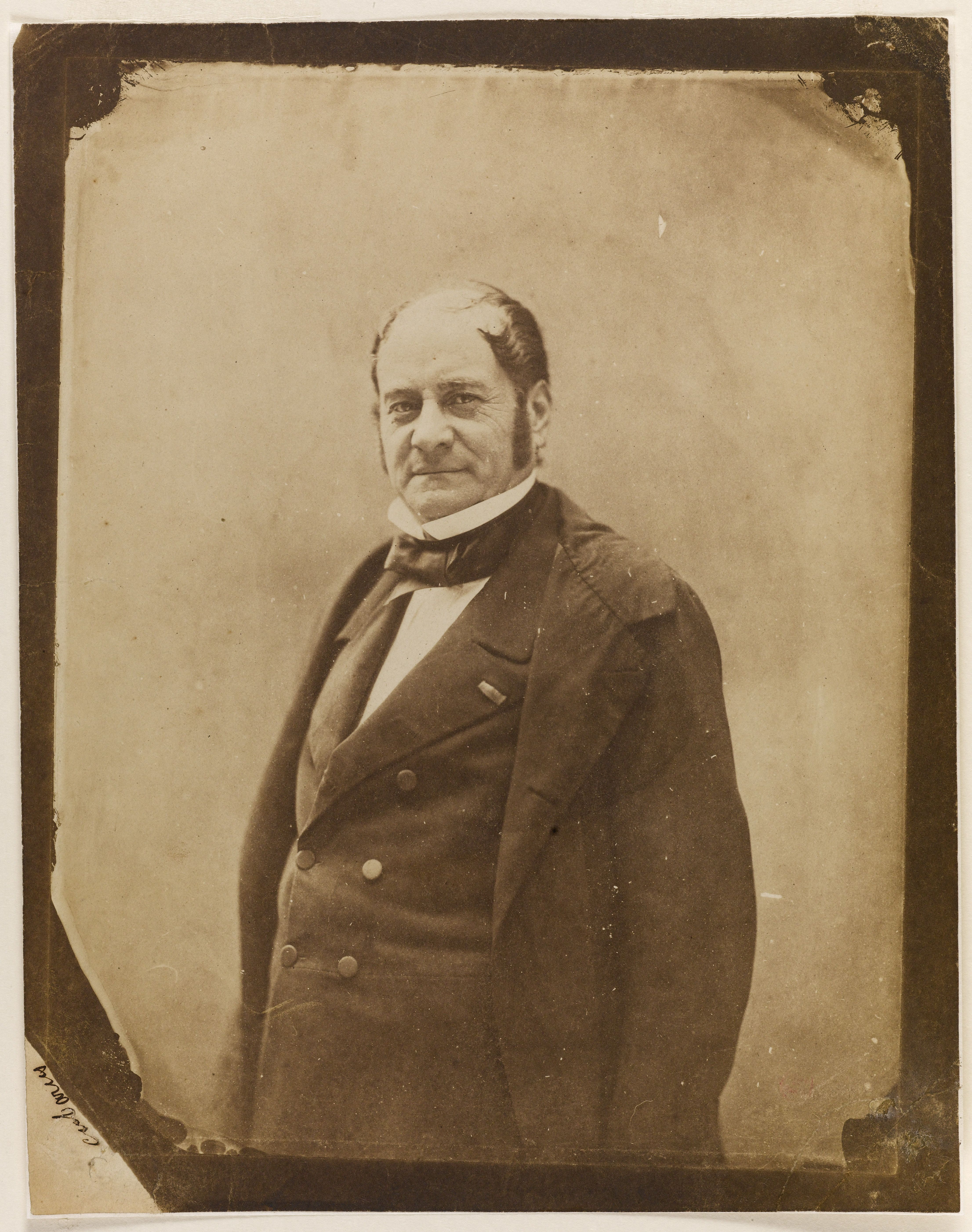 Nadar, Portrait de Cabarus vers 1853-1860.