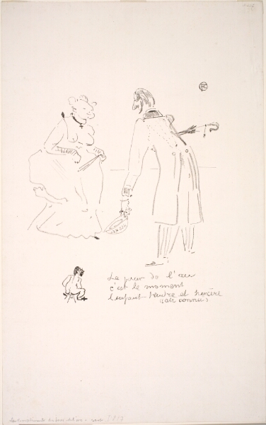 Henri de Toulouse-Lautrec, Le Compliment du Jour de l'An