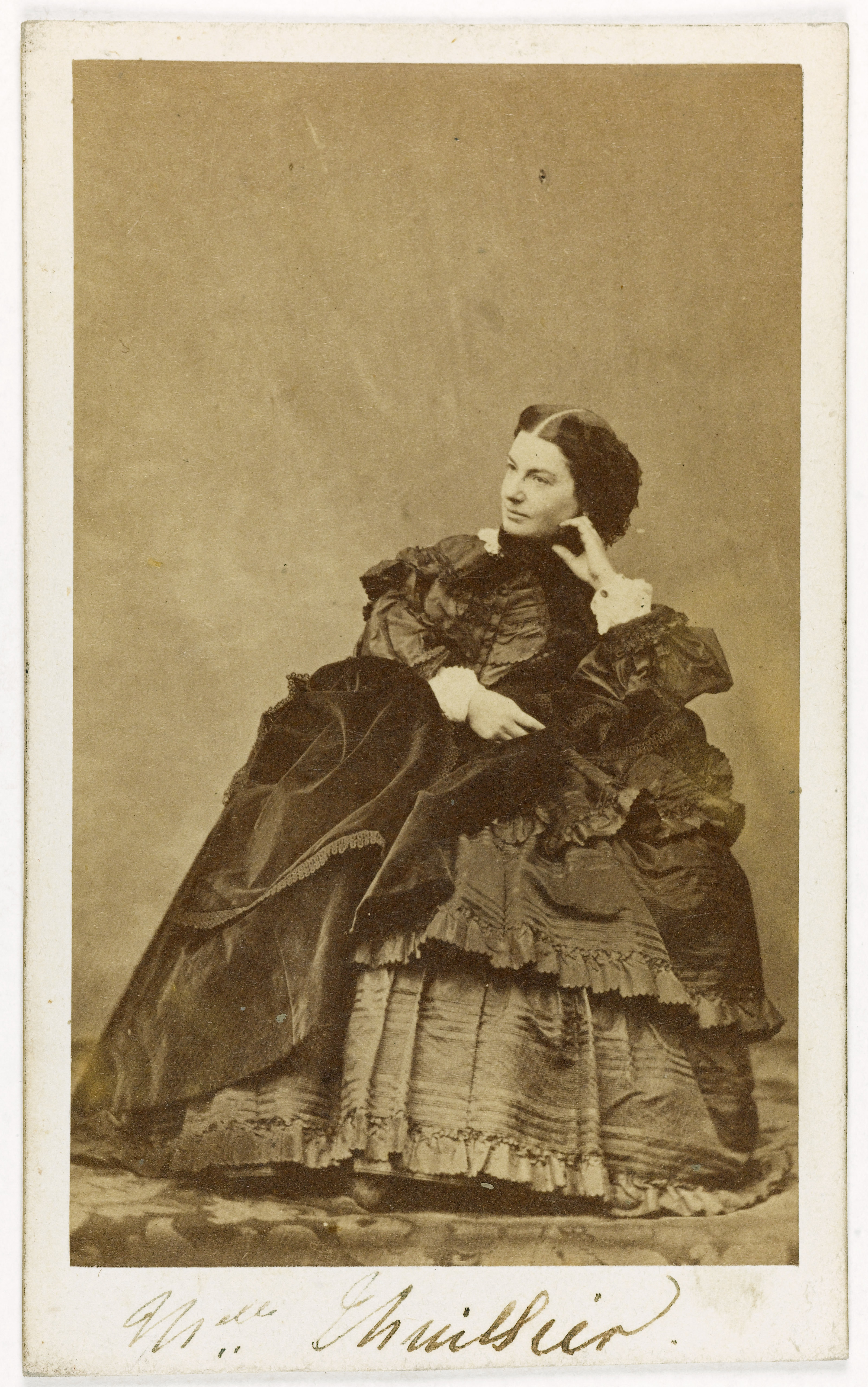 Pierre Petit & Trinquart, Portrait de Marguerite Thuillier (1824-1885), actrice