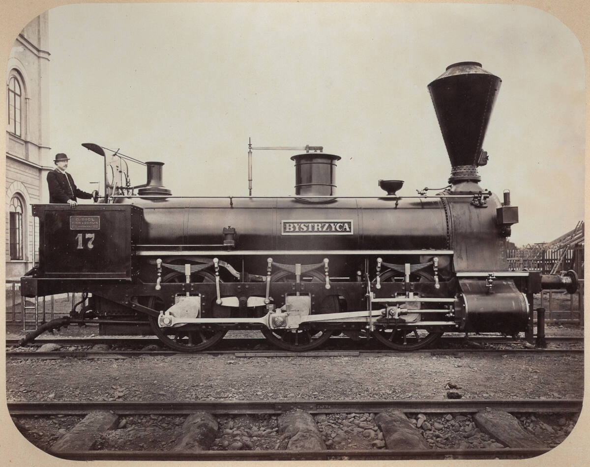 AdolfSchoonvonCorbitzthal, Lemberg-Czernowitzer Eisenbahn: Locomotive IV. Cathegorie. System Hall