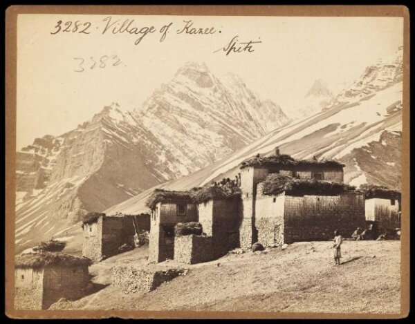 Francis Frith, Village of Karee.  Spiti