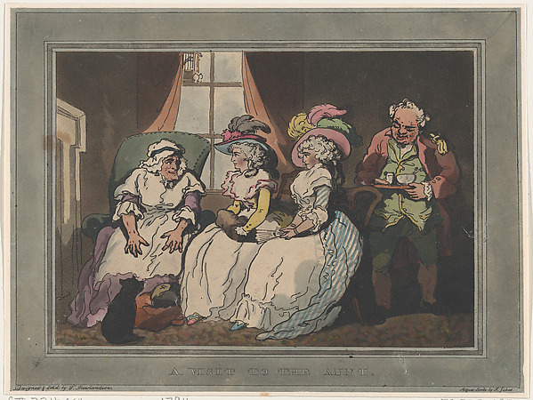 Thomas Rowlandson, A Visit to the Aunt