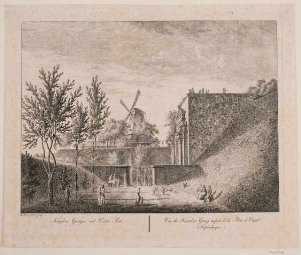 Elias Meyer, Kirsebær Gangen ved Vester Port