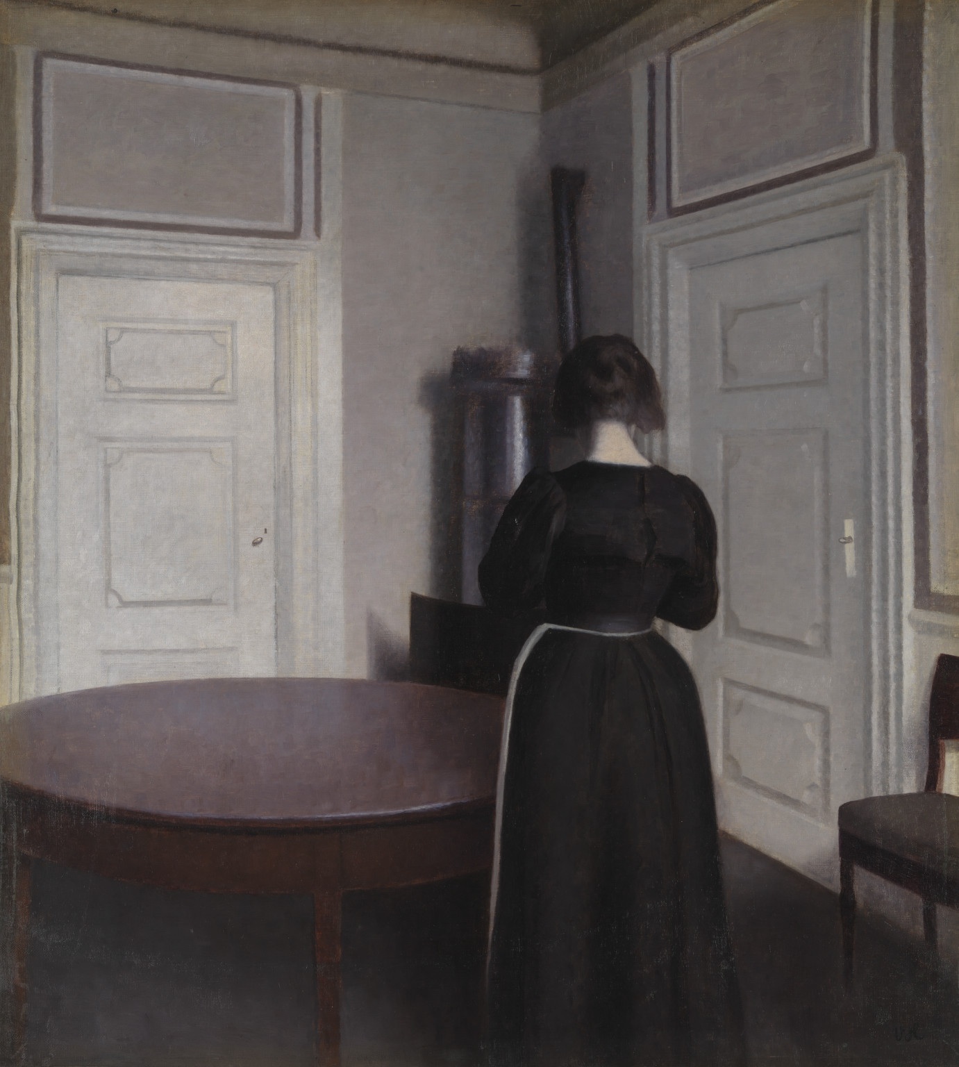 Vilhelm Hammershøi, Interior