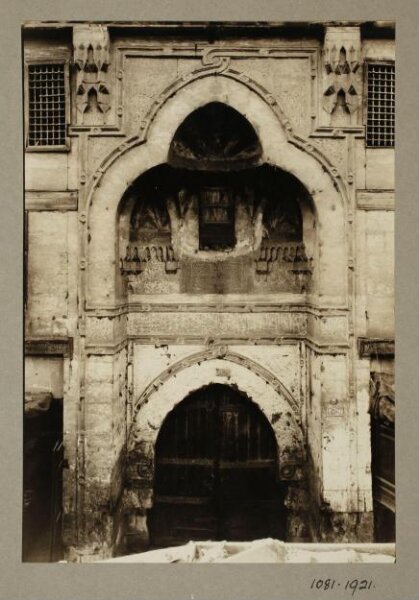 K.A.C. Creswell, Entrance of the wikala of Mamluk Sultan al-Ashraf Qaytbay at Bab al-Nasr, Cairo