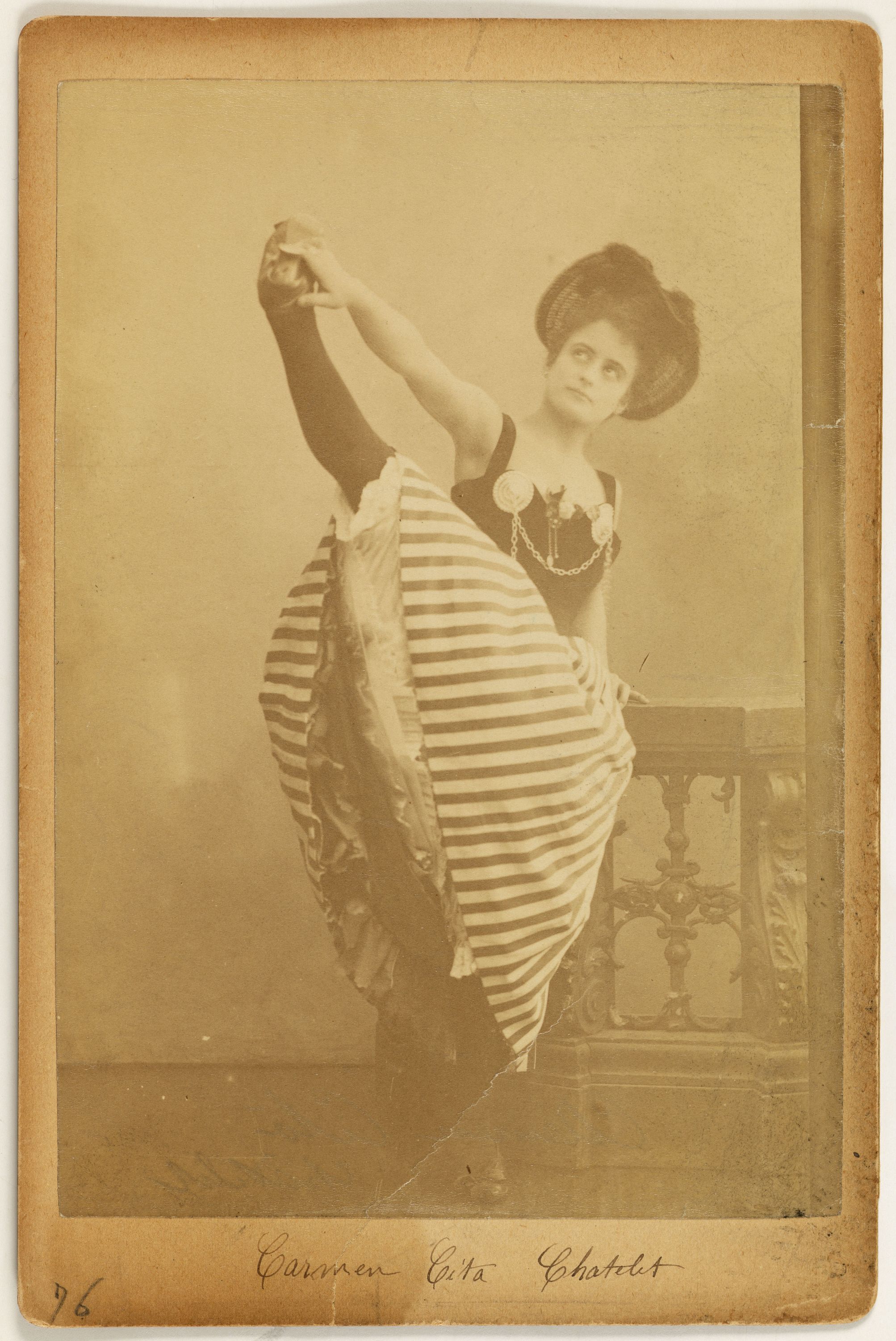 Anonyme, Portrait de Carmen Cita, danseuse