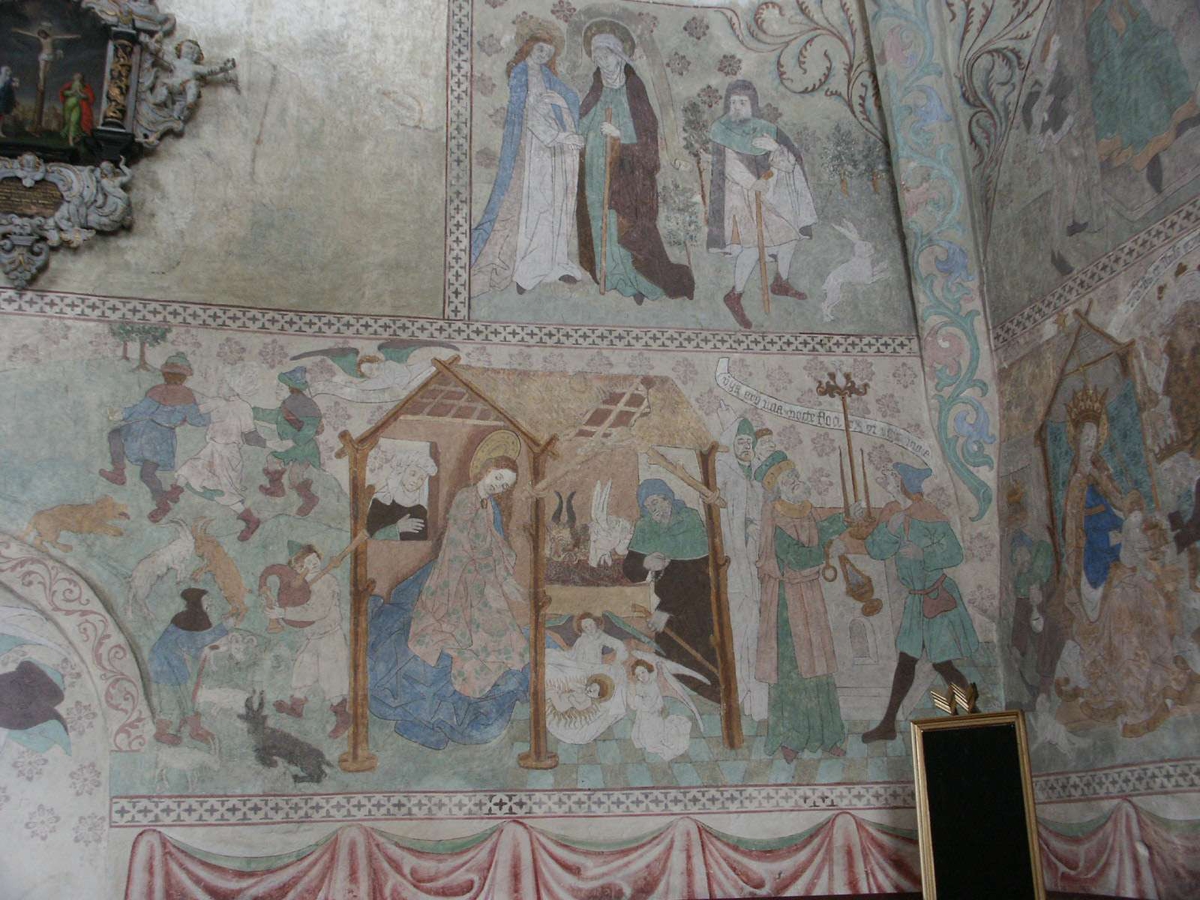 Johan Dellbeck, Limestations in Husby-Sjutolft Church, Uppland 2004