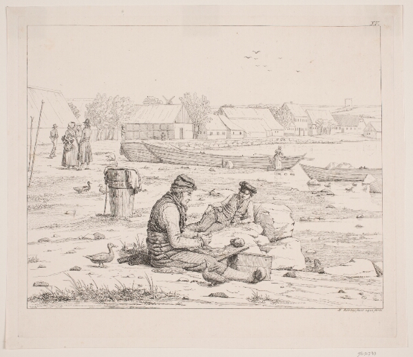 Martinus Rørbye, Strandgaden i Thisted