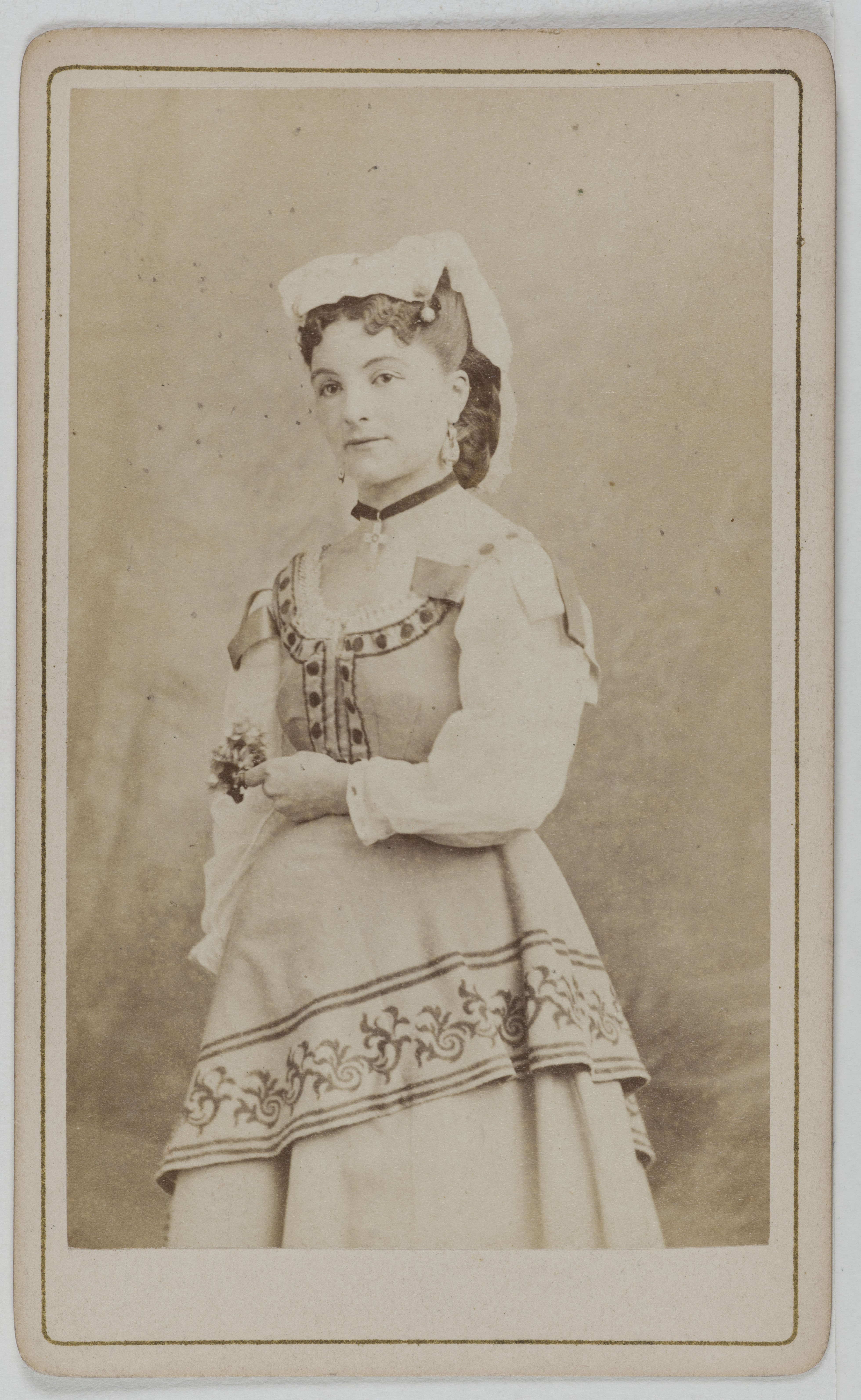André-Adolphe-Eugène Disdéri, Portrait de Léry, (danseuse)