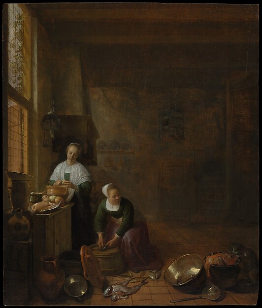 Hendrick Sorgh, A Kitchen
