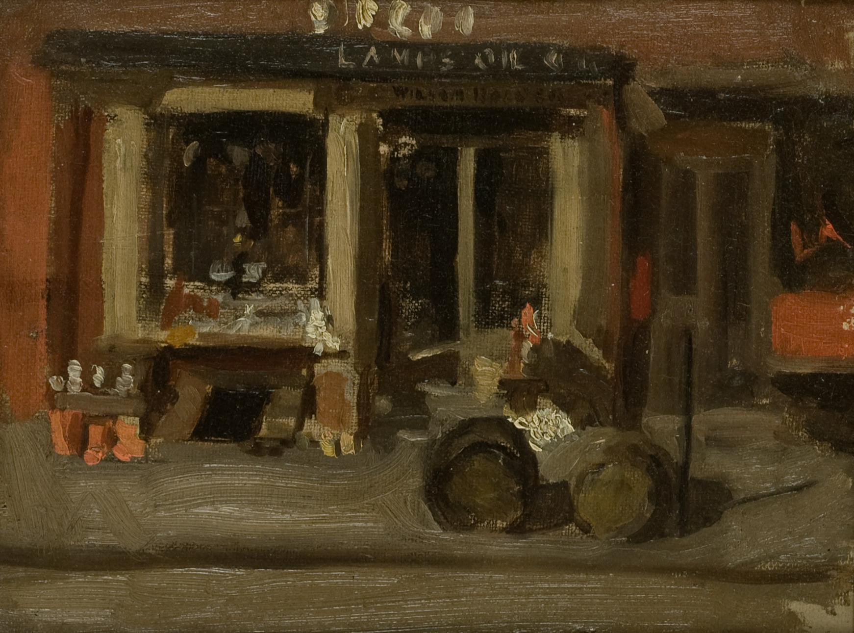 Thomas Eakins, Untitled (Street Scene)