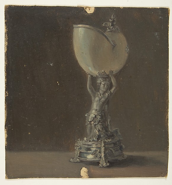 Anonymous, French, 19th century, Design for a Lamp