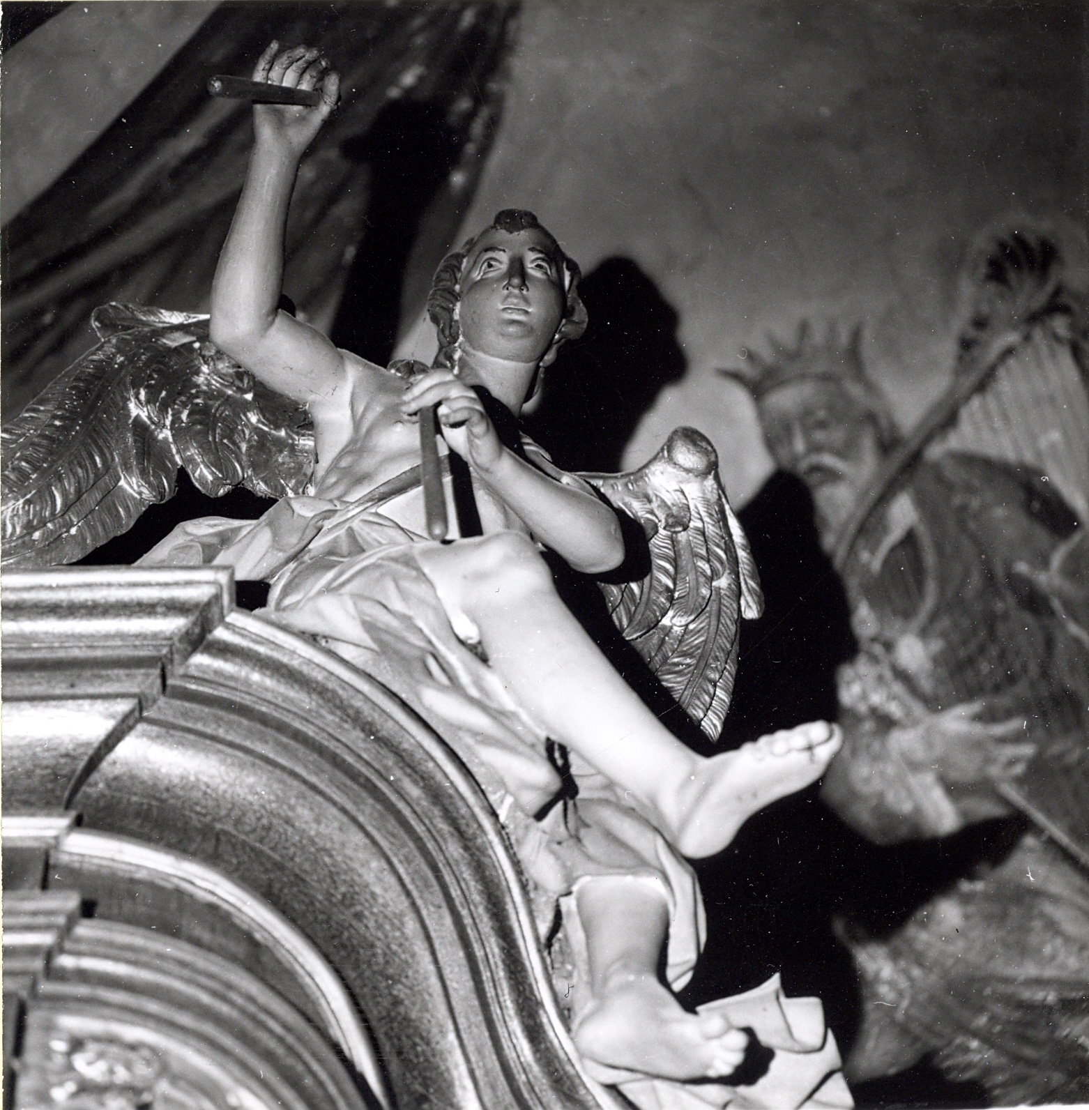 Nino Vranić, Petrinja (Petrinja) - Župna crkva Sv. Lovre - Detalj dekoracije prospekta