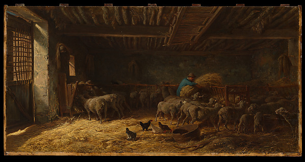 Charles Jacque, The Sheepfold