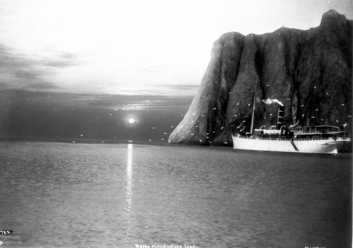 Anders Beer Wilse, Prot: Nordkap med Neptun Midnatsol sammensat 1907