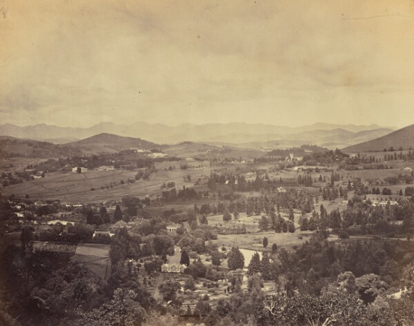 Unknown, Ootacamund from top of Government Gardens