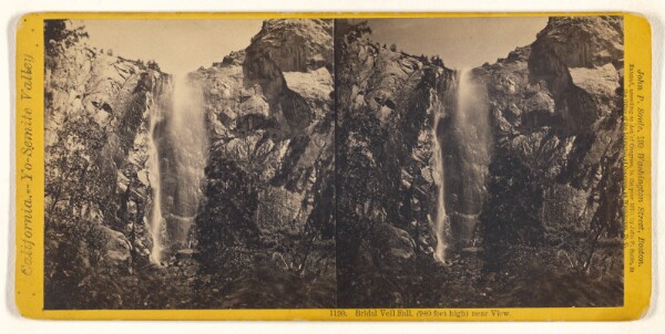 John P. Soule, Bridal Veil Fall, (940 feet high) near View.