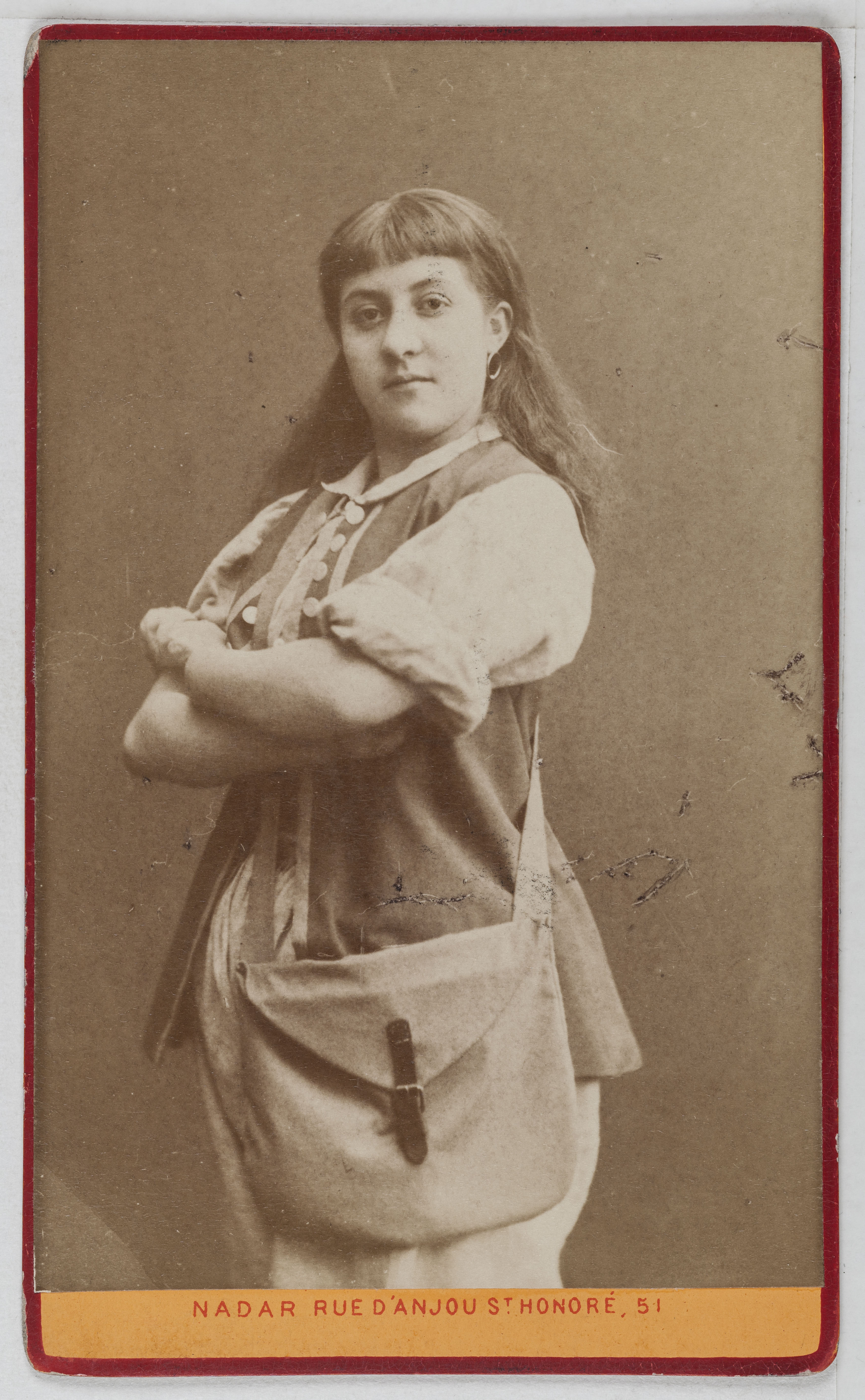 Atelier Nadar, Portrait d'Ottolini, danseuse à l'Opéra.