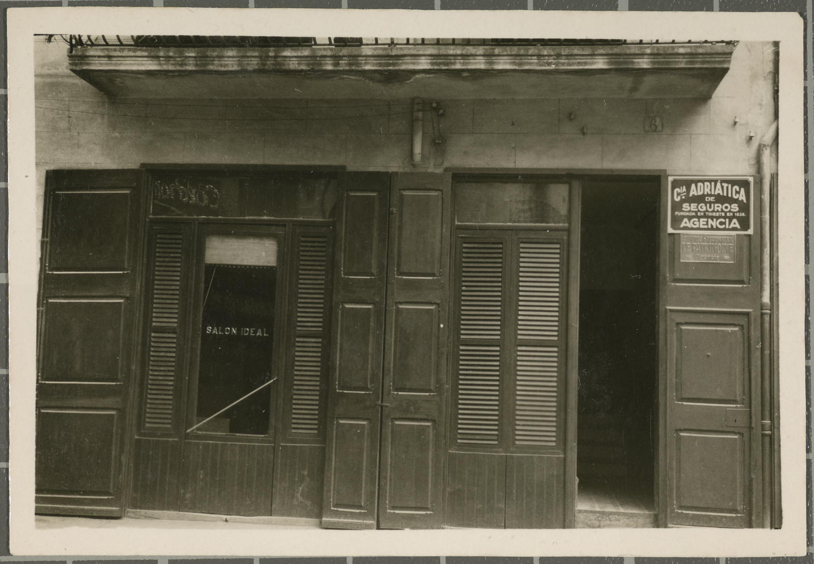 Desconegut, [Barberia de la baixada del Molí]