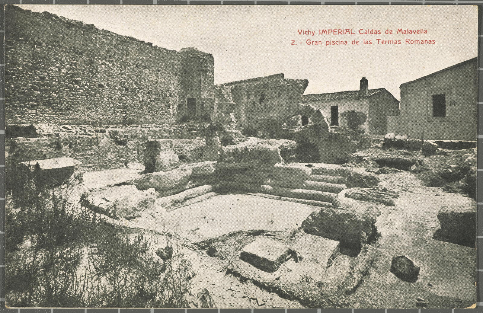 Desconegut, Vichy IMPERIAL Caldas de Malavella 2. - Gran piscina de las Termas Romanas