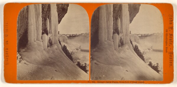 John P. Soule, Horse Shoe Fall, from foot of Goat Island.
