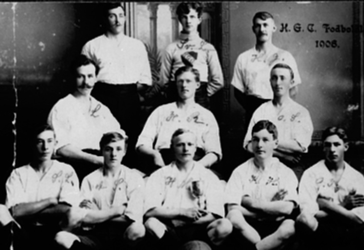 Anno Domkirkeodden, HAMAR GAME CLUB, FOTBALLAG, 11 MENN MED POKAL