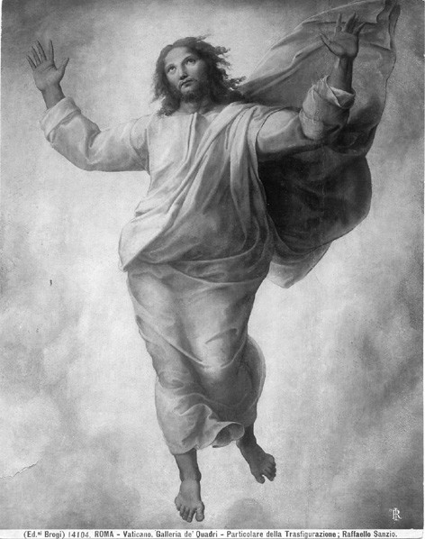 Giacomo Brogi, Roma - Vaticano, Galleria de'Quadri. Particolare della Trasfigurazione, Raffaello Sanzio