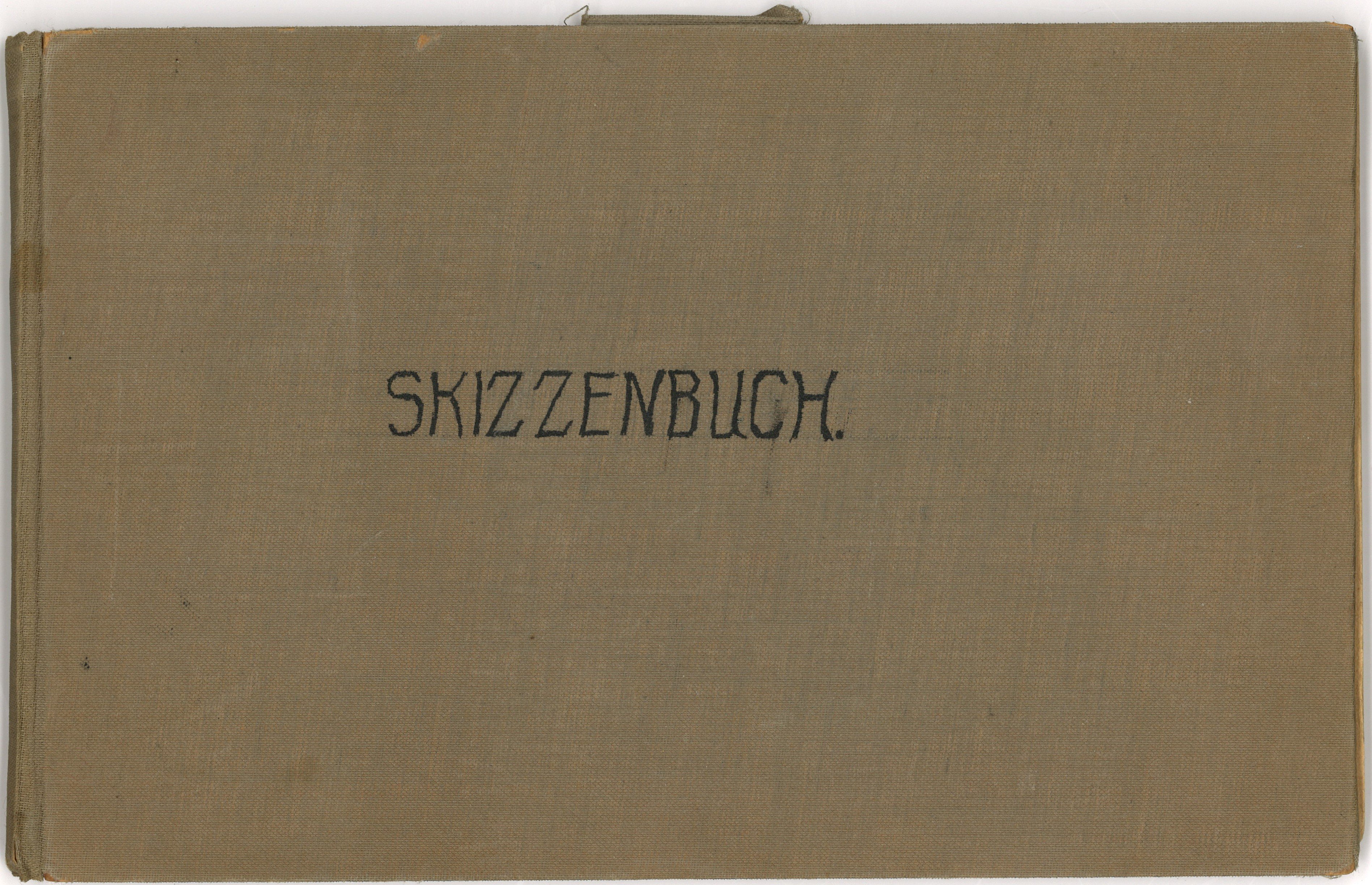 Elsa Schierz, Skizzenbuch Elsa Schierz, 1920