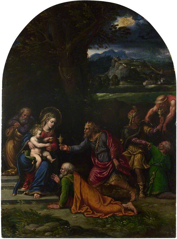 Girolamo da Carpi, The Adoration of the Kings