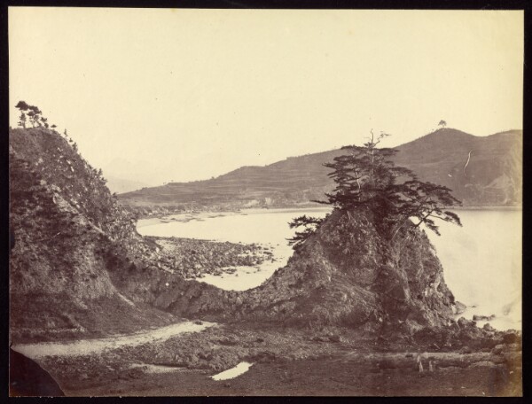 Felice Beato, View on the Inland Sea, island of Himosima