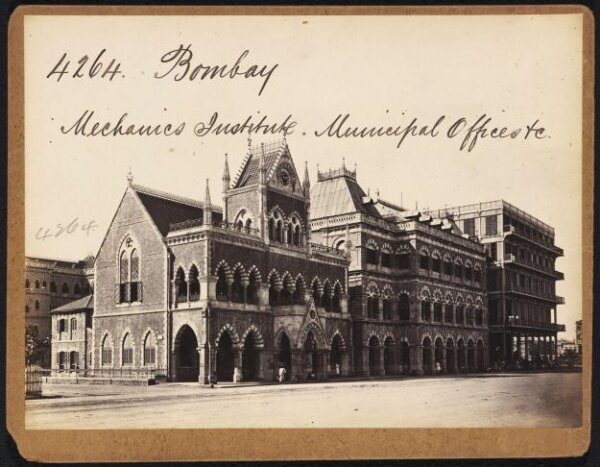 Francis Frith, Bombay.  Mechanics Institute.  Municipal Offices