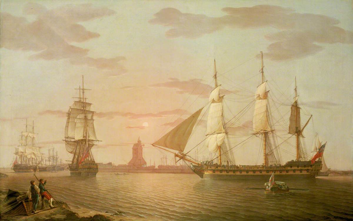 Robert Salmon, The East Indiaman 'Warley'