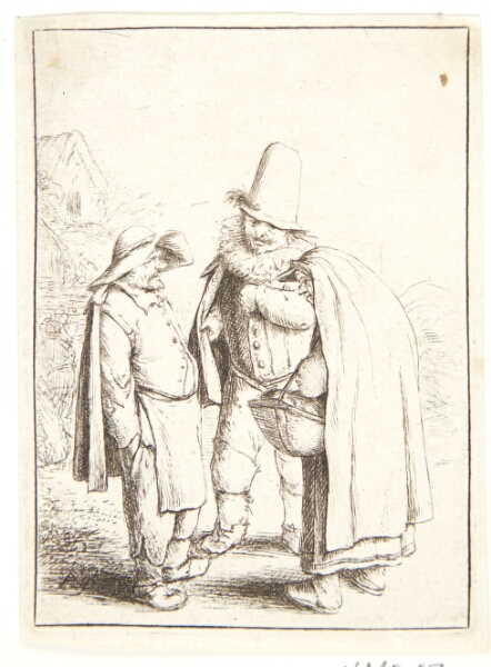 Adriaen van Ostade, Kvaksalver i samtale med et bondepar