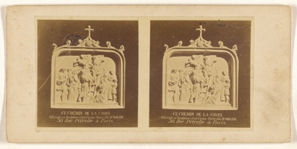 Unknown, [Sculpture of The Thirteenth Station of the Cross by Solon]