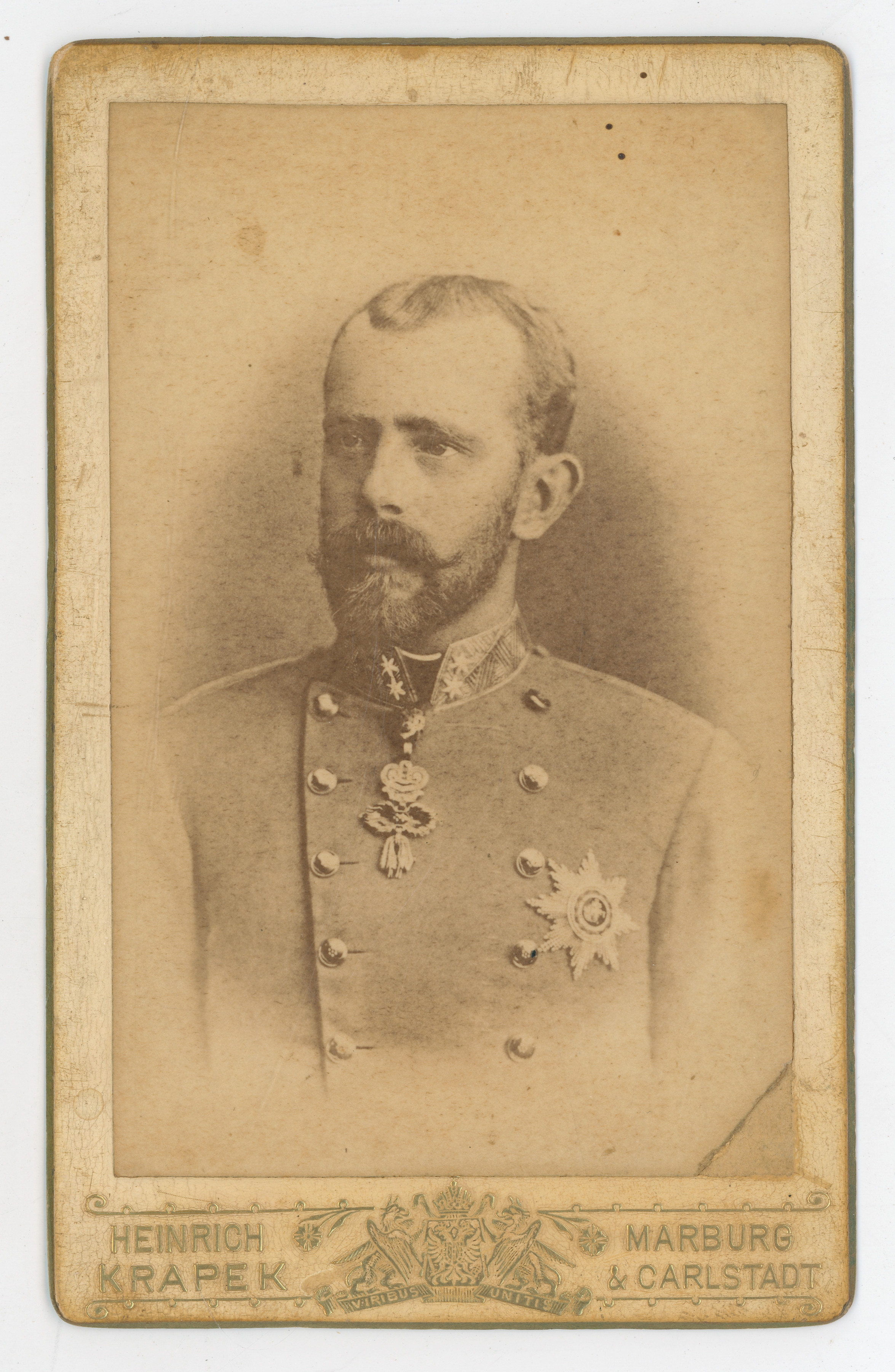 Hinko Krapek, Princ Rudolph von Habsburg