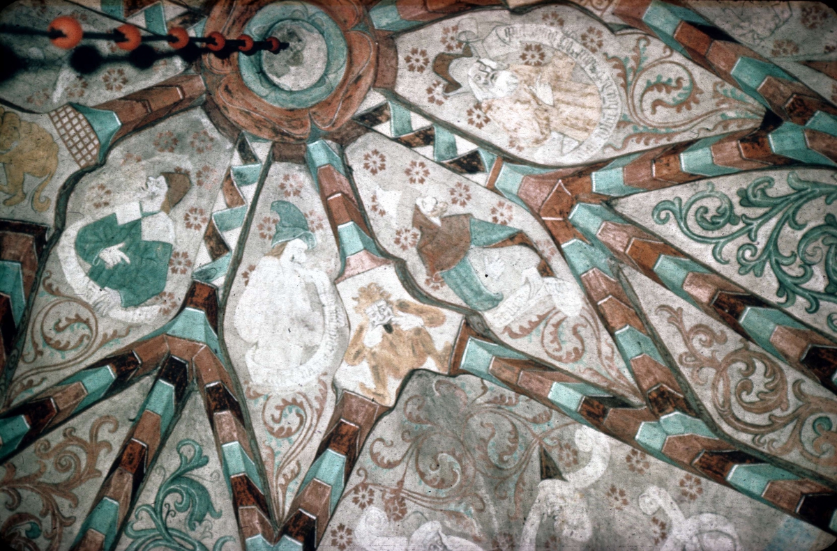 Okänd,, Lime painting in Härnevi Church, Härnevi parish, Uppland