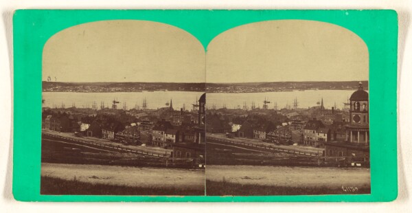 William Notman, View from Citadel Halifax N[ova] S[cotia] Looking towards Dartmouth.