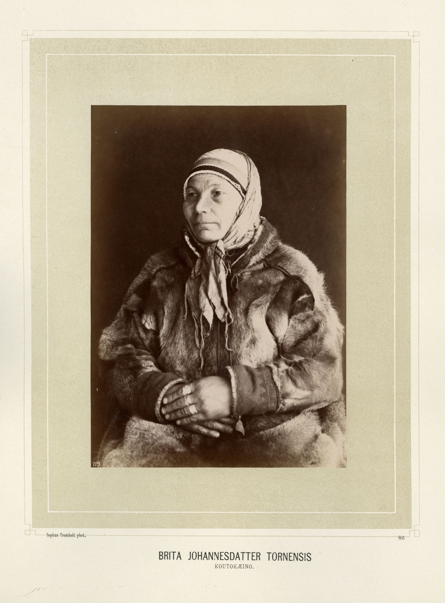 Sophus Tromholt, Billeder fra Lappernes Land/Tableaux du Pays des Lapons