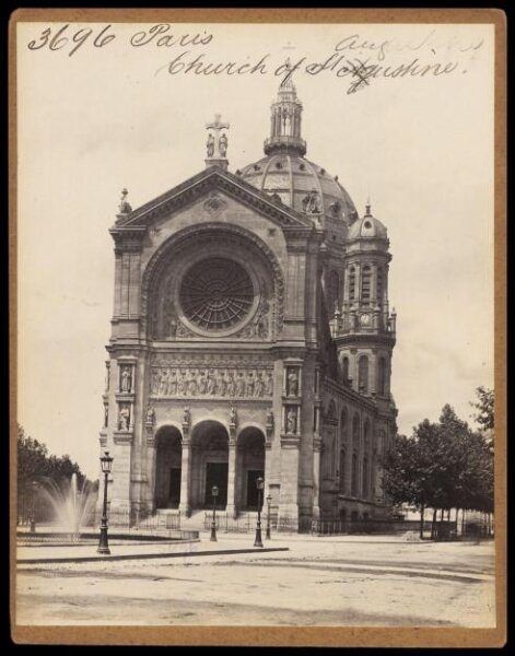 Francis Frith, Paris.  Church of St. Augustine