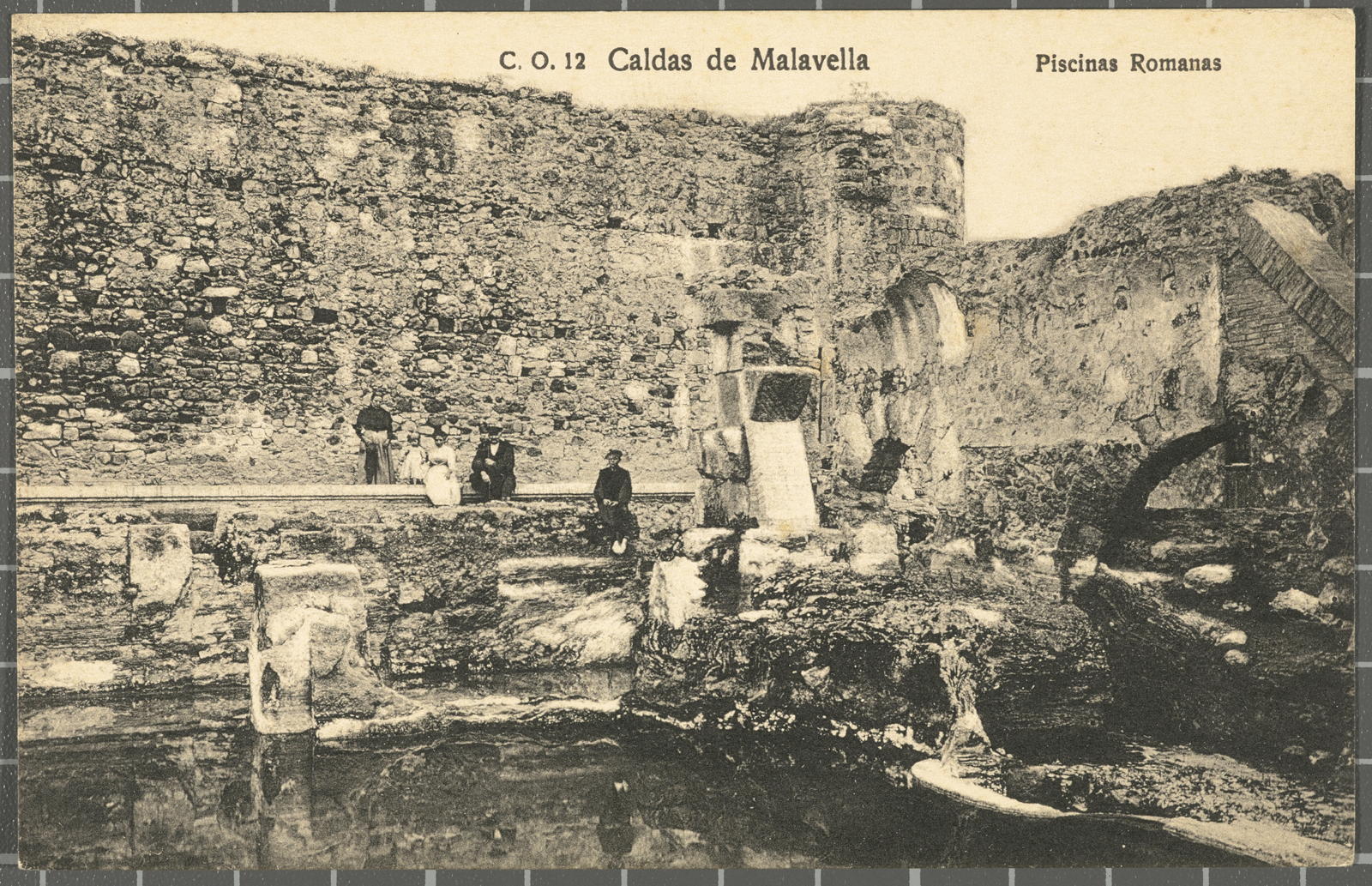 Desconegut, C.O. 12 Caldas de Malavella Piscinas Romanas