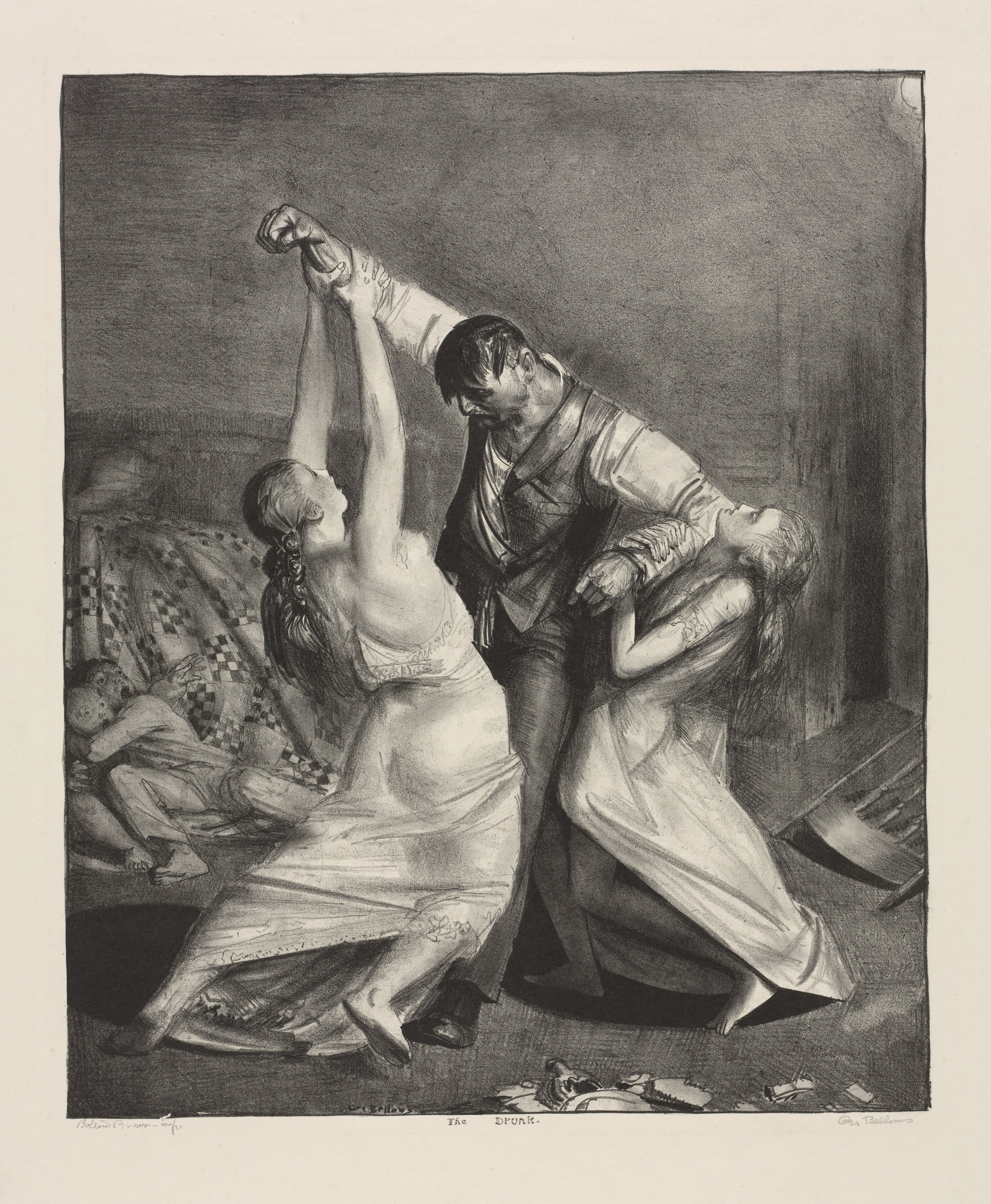 George Bellows, The Drunk