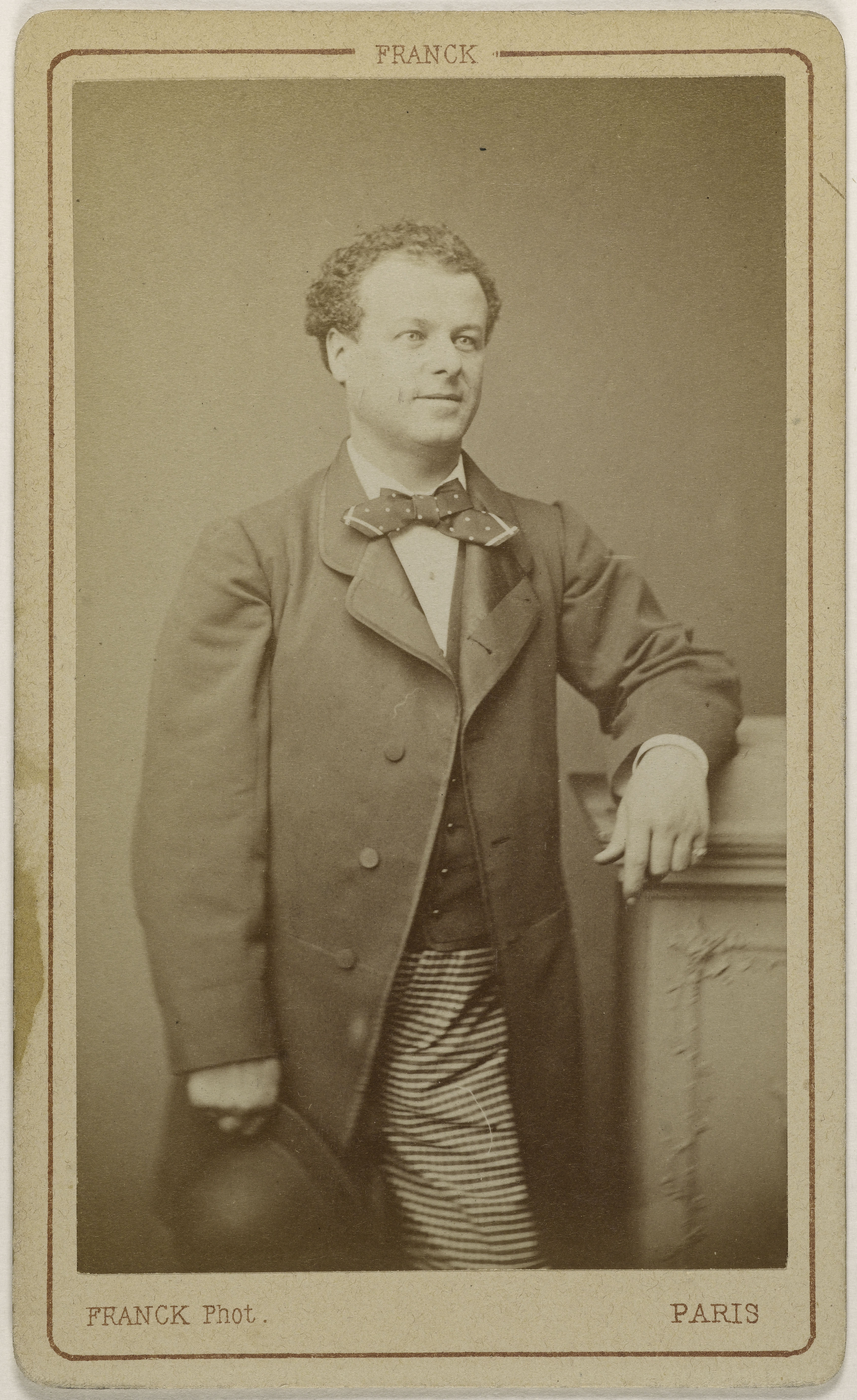 Franck, Portrait de Berthelier, Jean-François Philibert, (1830-1888), (acteur, chanteur)