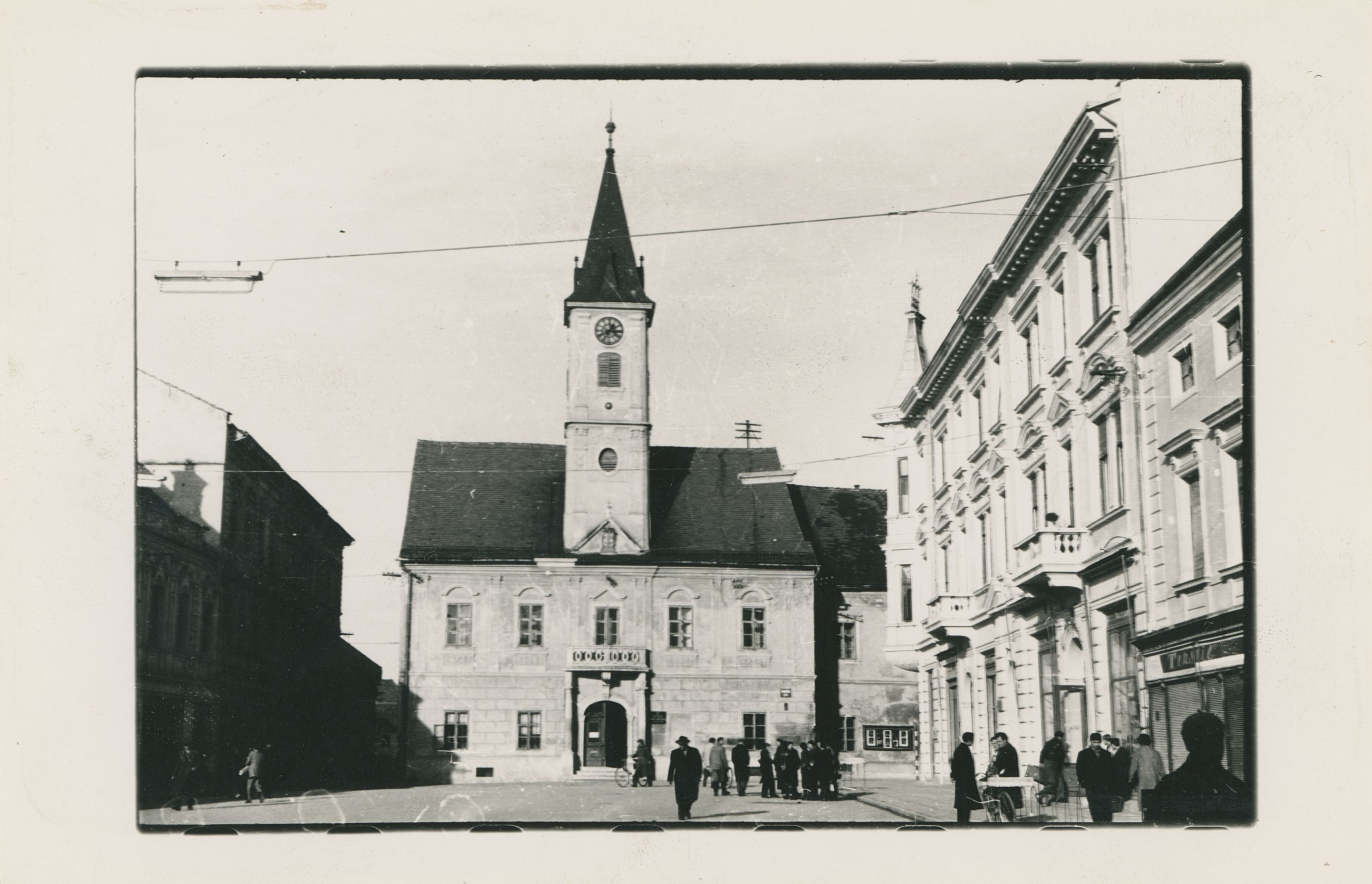 neutvrđen autor, Varaždin - Gradska vijećnica, pročelje