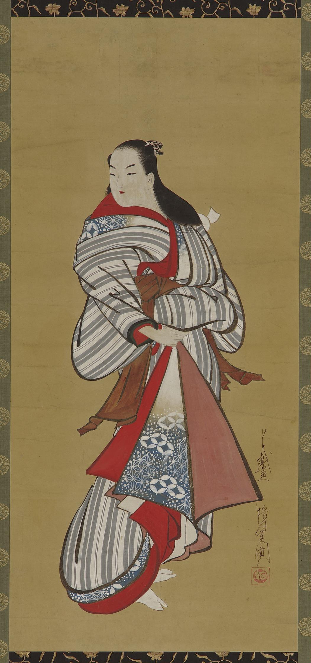 Kaigetsudo Ando, Yujo standing