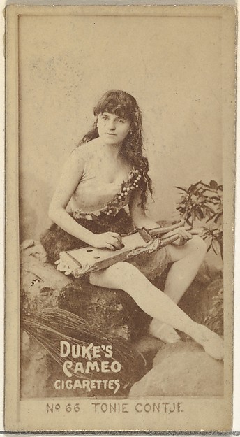 W. Duke, Sons & Co., Card Number 66, from the Actors and Actresses series (N145-4) issued by Duke Sons & Co. to promote Cameo Cigarettes