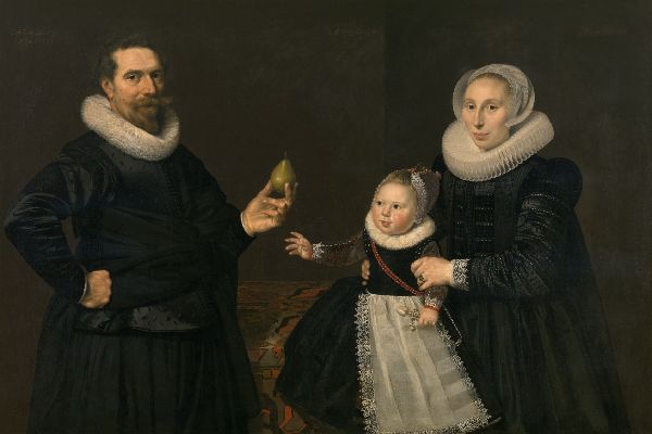 Cornelis van der Voort, Portrait of a Family