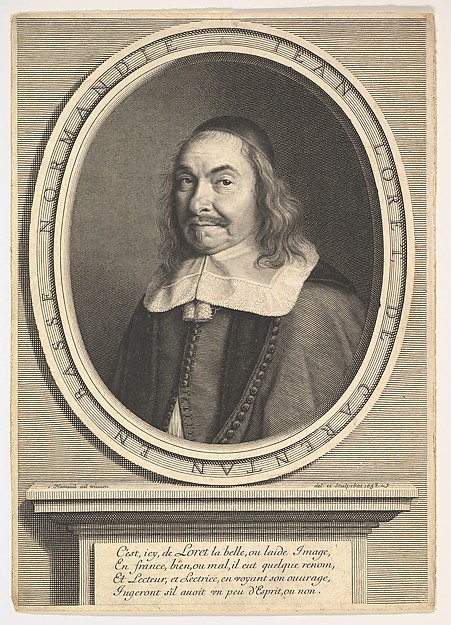 Robert Nanteuil, Portrait of Jean Loret