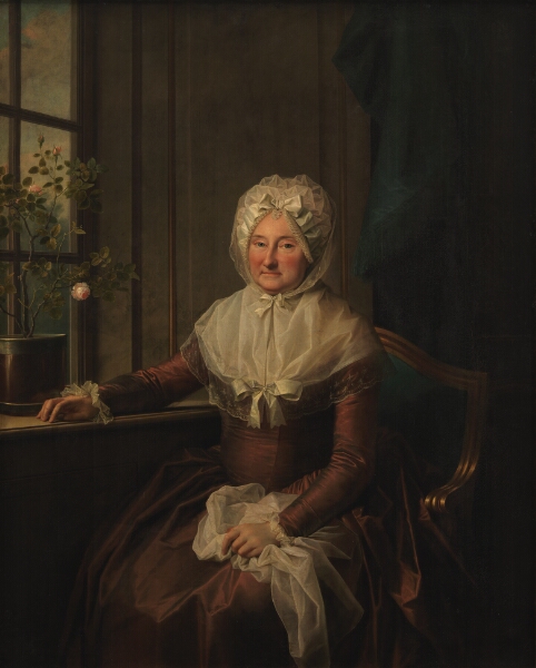 Jens Juel, Grevinde Anna Joachima Danneskiold-Laurvigen, f. Ahlefeldt