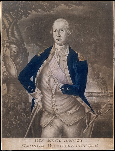 Charles Willson Peale, His Excellency George Washington Esq-r.
