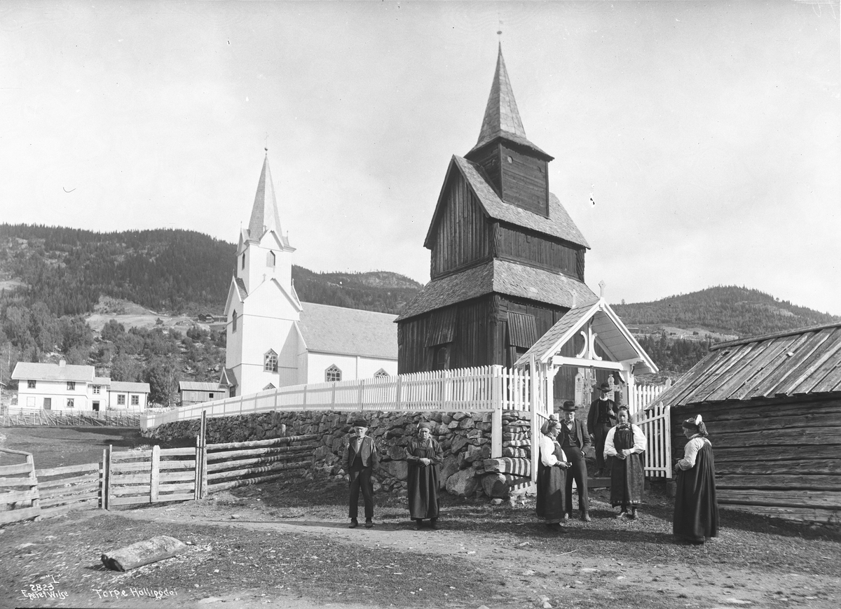 Axel Lindahl, Prot: Hallingdal. Torpe Kirker